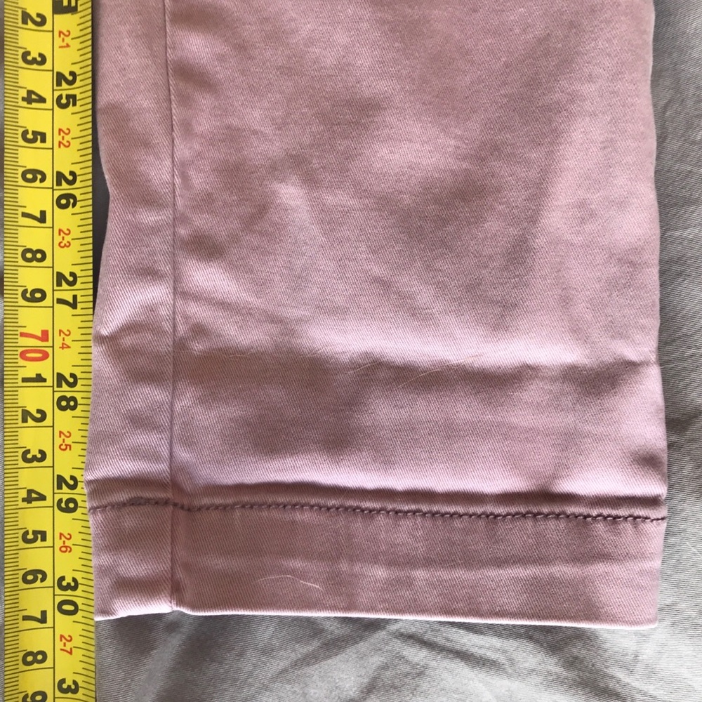 Anthro chino purple w/flower embroidery 25 - Picture 15 of 15
